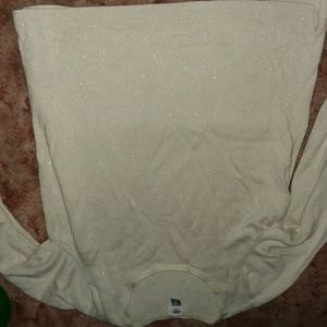 Old navy cream and gold sweater xxl